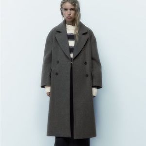 Zara Oversized Wool Coat